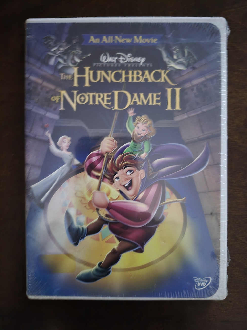 Disney The Hunchback of Notre Dame II DVD - Purple, Gold. Factory Sealed.